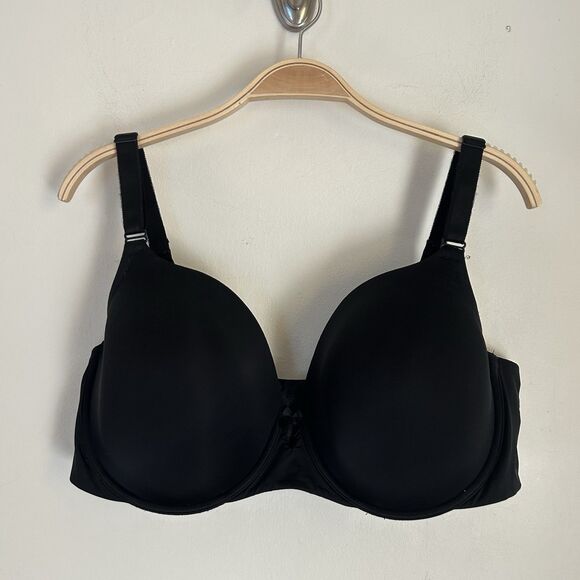 Torrid Black Perfect T-Shirt Bra Underwire Push Up Full Figure Women’s size 42DD - Picture 1 of 5